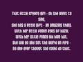 Walking On Air - Kerli (lyrics) 
