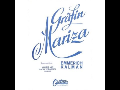 Emmerich Kálmán: „Gräfin Mariza“ mit Rudolf Schock u.a., Radioaufnahme 1958