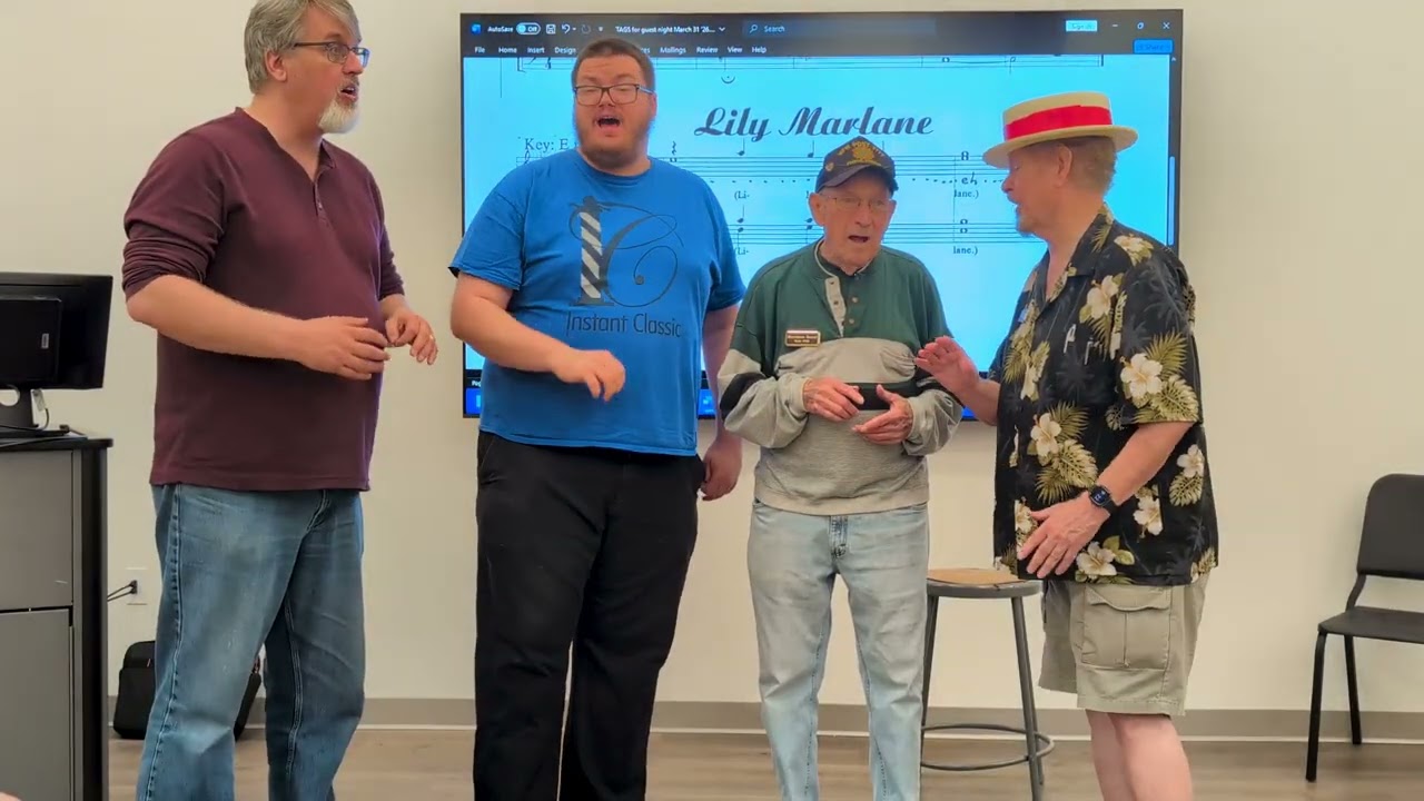 Spirit of St Louis Chorus Guest Night fun