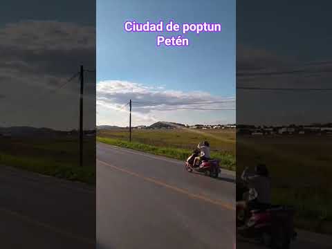 pista aterrizaje de poptun Petén