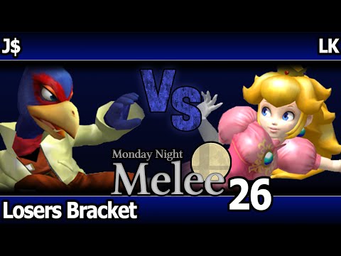 MNM 26 Melee - J$ (Falco) vs LK (Peach) - Losers Bracket