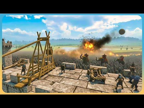 7 Million Uruk-hai Siege Trebuchet Fortress - Ultimate Epic Battle Simulator 2 UEBS 2 (4K)