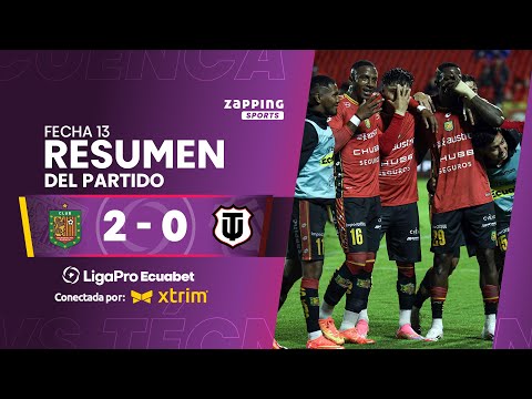 Deportivo Cuenca 2 - 0 Técnico Universitario / Fecha 13 / LigaPro Ecuabet conectada por Xtrim