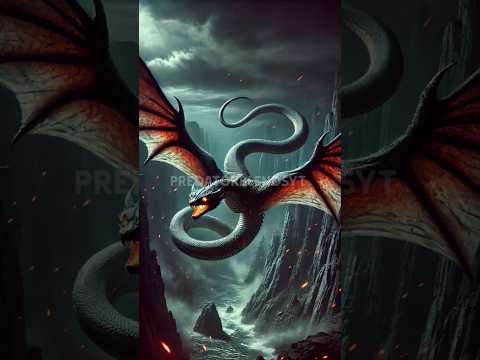 😱Dragon vs. Snake: Clash of Scales and Fire #shorts #viralshorts #dragon
