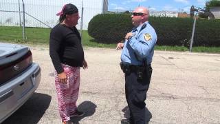 Police Chase with Donnie Baker Caught on Tape