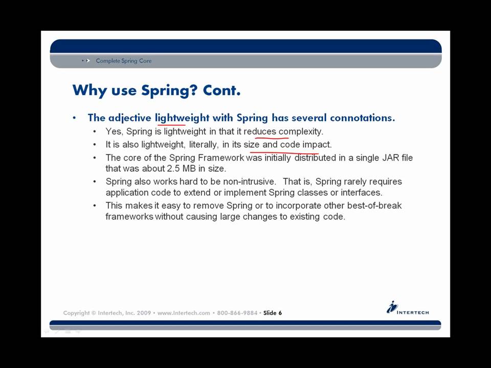 Intertech - Complete Spring Core Training - Part 1