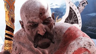 Mustache Kratos vs Baldur Boss Fight