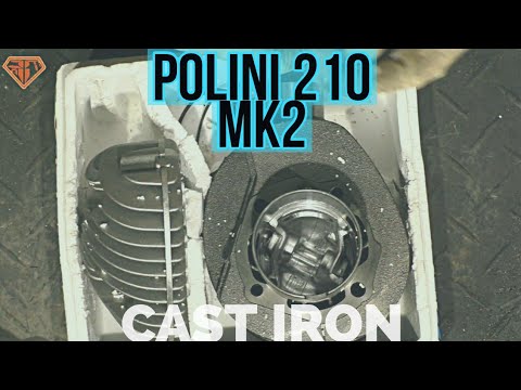 vespa POLINI 210 mk2 unbox | CAST iron | PNP tuning |
