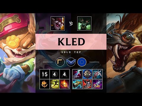 Kled Top vs Warwick - EUW Diamond Patch 25.12