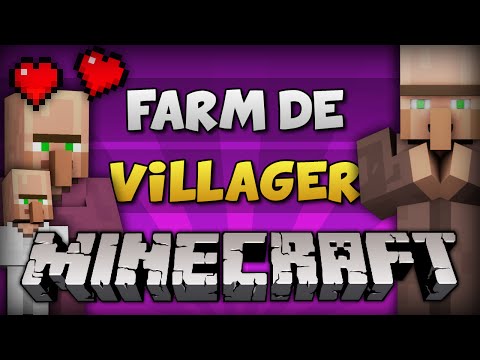 ✔ Minecraft: FARM DE VILLAGER! // Aldeões Infinitos (Automática) [PC e PE] Video