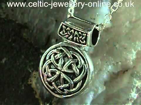 Sterling silver celtic pendant DPS001