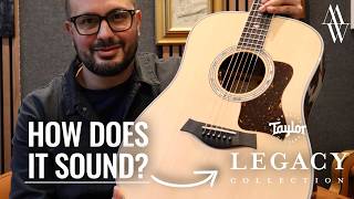 Video thumbnail for Taylor Legacy Collection 810E - Are Taylor Guitars Going Back To Their Acoustic Roots? by Michael Watts