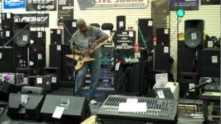 1690 - DaiTribe guitar solo Live at Sam Ash Music in New Haven, CT