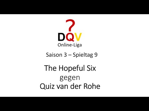 DQV Online-Liga Saison 3 - Match of the Week Spieltag 9/1