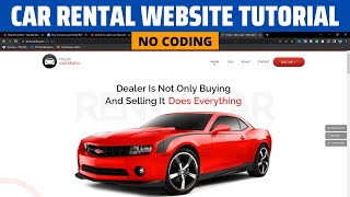 How to Create a Car Rental Website using Elementor 2024? Car Rental Website WordPress Tutorial