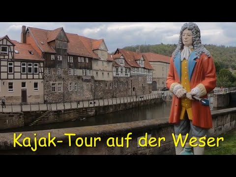 4 Tage Kajak Tour auf der Weser von Hann. Münden nach Hameln.