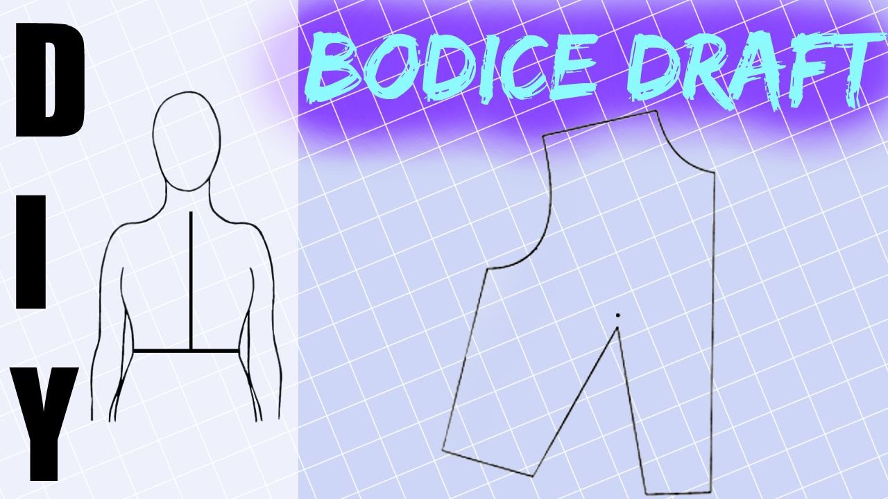 How to Pattern a Bodice Block from Your Measurements (Back)