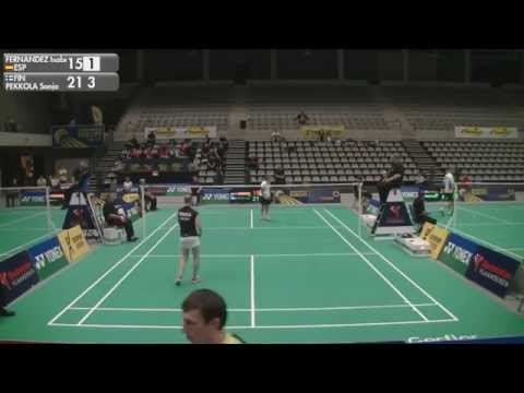 Isabel Fernandez vs Sonja Pekkola (WS, Qualifying) - 2015 Belgian International