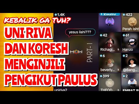 UNI RIVA dan KORESH lebih paham Bible dari Oten (PART-1) || Debat Lintas Agama