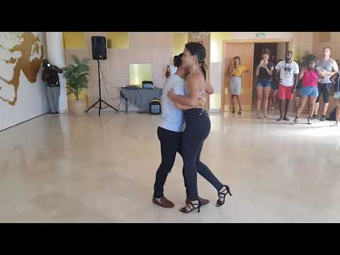 Frans & Sarah semba dance in Spain at Criola Beach Festival