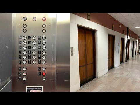 Fast Haughton Traction Elevators @ Ford Building - Detroit, MI.