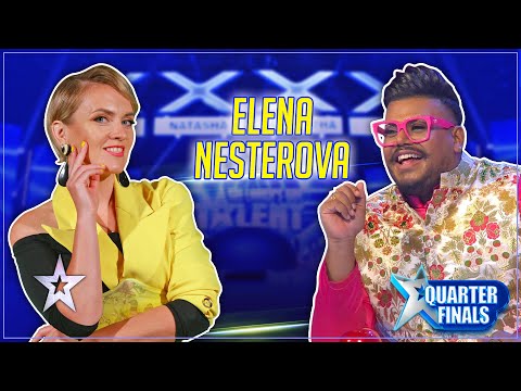 වැලි වලින් මැවුණු ජීවිත කතාව | Elena Nesterova | Sri Lanka's Got Talent | Sirasa TV