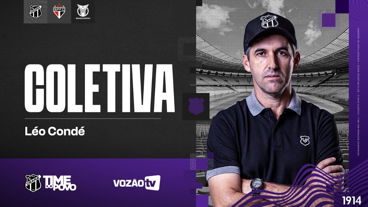 Ceará 1 x 1 São Paulo | Coletiva Léo Condé