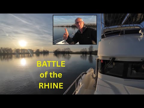 Battle of the Rhine | 17 Hours Against the Current to Düsseldorf on our Nordhavn N51