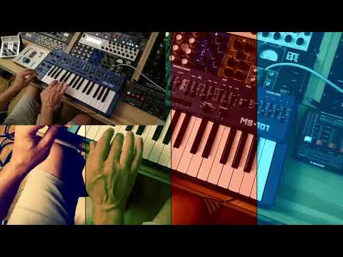 Behringer MS 101 a little Funky Demo / Behringer MS-101 Sound Demo