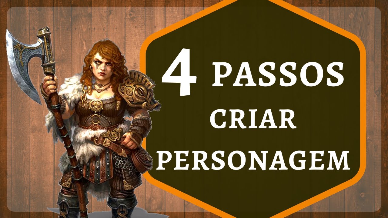 4 PASSOS PARA CRIAR SEU PERSONAGEM ÉPICO em D&D5e | Regras de D&D5e