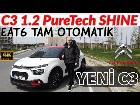 YENİ Citroen C3 1.2 Puretech EAT 6 Shine I EN İYİ B SEGMENTİ Mİ? I F/P Aracı