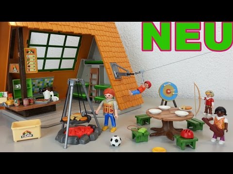 Playmobil Großes Feriencamp 6887 auspacken seratus1 Neuheit 2016