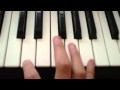 how to play songs on piano - young by hollywood ...
