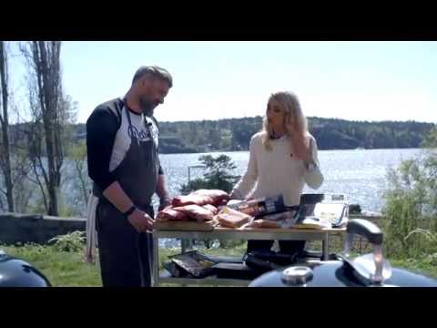 Grillskola med Ellen och Johan del 1 - Kol eller briketter till kotletter?