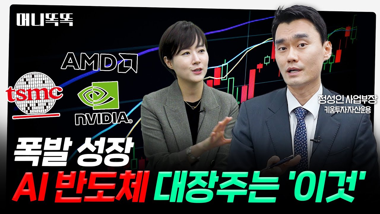 AI 반도체 핵심만 모았다...이 ETF에 투자해야 하는 이유｜글로벌AI반도체 ETF｜정성인 키움투자자산운용 사업부장 [머니똑똑]
