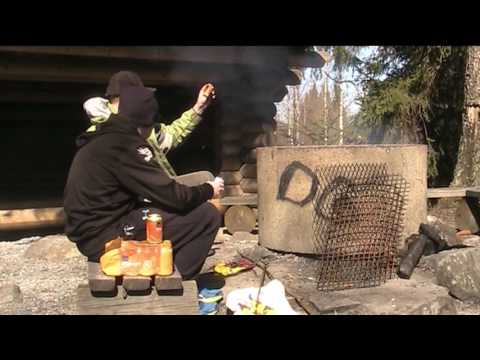 Nyt makkaran paistelua osa3