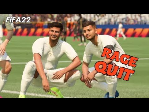 FIFA 22!!!RAGE QUIT!!!