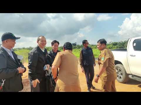 Kunjungan Lokasi Proyek Bendungan dan PLTA Kusan Bersama Calon Investor