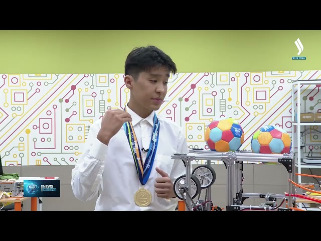 Kazakh schoolchildren become four-time world robotics champions