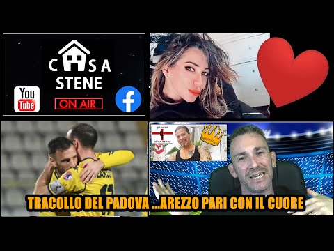 MODENA-PADOVA 3-0 DOWN TOTALE DEI PATAVINI.LEGNAGO-AREZZO 1-1 PARI CON IL CUORE IL PUNTO #CASASTENE