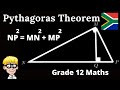 Pythagoras Theorem Grade 12 Proof