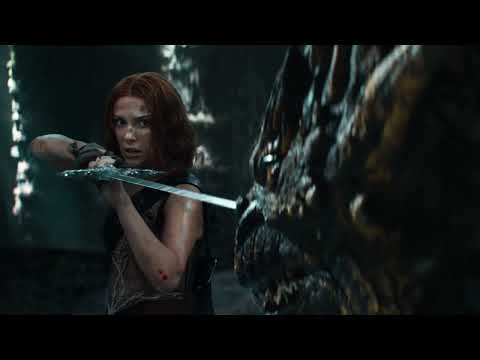 Elodie vs The dragon final fight scene, DAMSEL (2024) NETFLIX  #damsel #elodie #netflix #trending