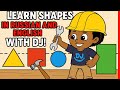 Learn Shapes In Russian And English With DJ Toddlers Preschoolers Come Play With DJ