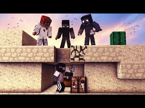 TOBIASZ vs 3 ŁOWCÓW - WIELKI FINAŁ (cz. 1/2) (minecraft speedrun)