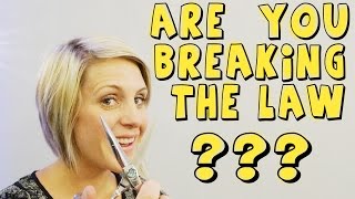 ARE YOU BREAKING THE LAW EVERY DAY IN THE SALON ??