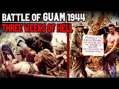 The Full Battle of Guam: Rare Footage of the Bloodiest Island Liberation | WW2 Documentary