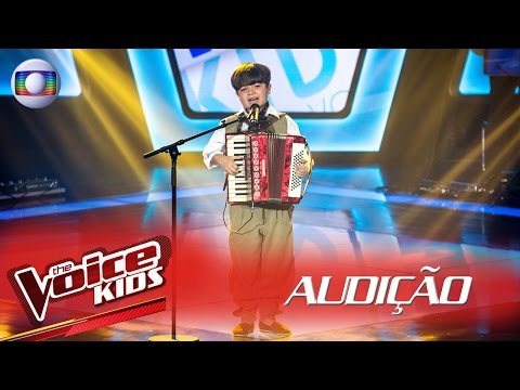 Thomas Machado canta 'Beijinho Doce' na Audição – The Voice Kids Brasil | 2ª Temporada