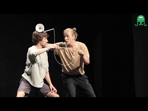 AWESOME DIABOLO DUO - EJC 2018 Open Stage - Arvi Yrjölä and Henri Kangas