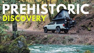Winter Camping by a River & Making an ANCIENT Discovery