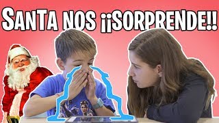 NIÑOS REACCIONAN a llamada de PAPÁ Noel REAL // FAMILUKIS